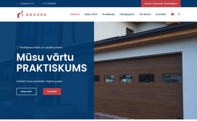 qdoors.lv screenshot