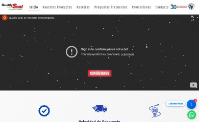 qualityseal.com.mx screenshot