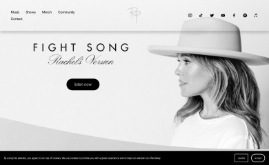 rachelplatten.com screenshot