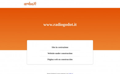 radiogodot.it screenshot