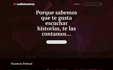 radioteatros.cl screenshot