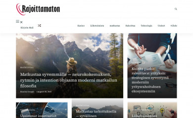 rajoittamaton.fi screenshot