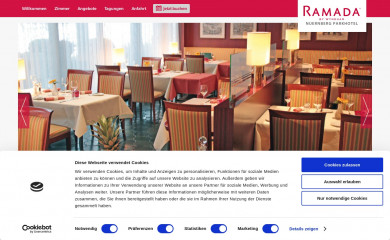 ramada-nuernberg.de screenshot