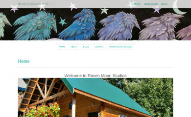 ravenmoonart.com screenshot