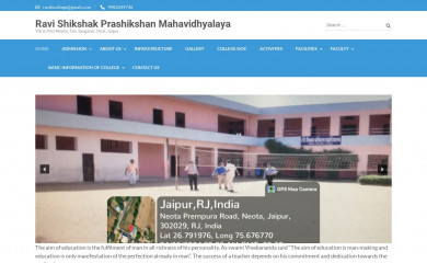 ravibedcollegenewta.com screenshot