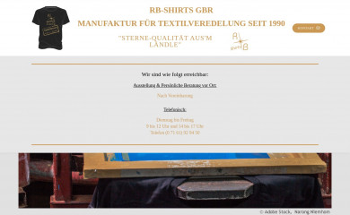 rb-shirts.com screenshot