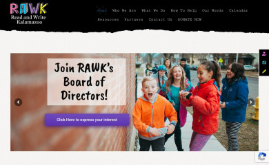 readandwritekzoo.org screenshot