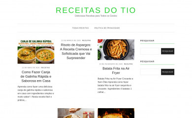 receitasdotio.com screenshot