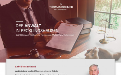 rechtsanwalt-boehmer.de screenshot