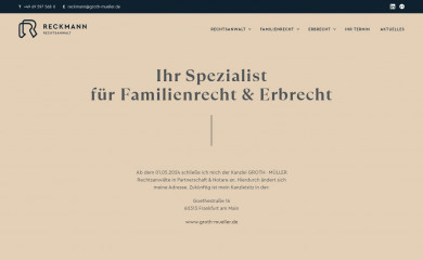 rechtsanwalt-reckmann.de screenshot