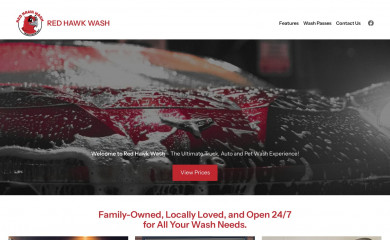 redhawkwash.com screenshot