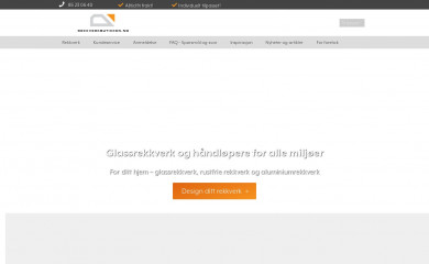 rekkverkbutikken.no screenshot