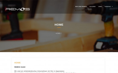 remos-gmbh.com screenshot
