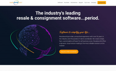 resaleworld.com screenshot
