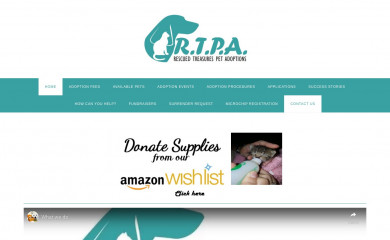 rescued-treasures.com screenshot