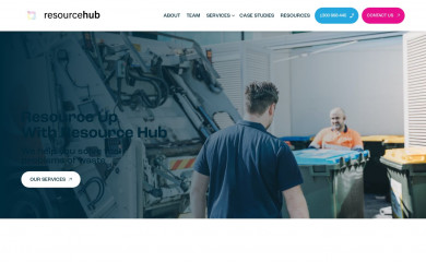 resourcehub.com.au screenshot