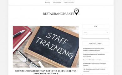 restaurangpark.fi screenshot