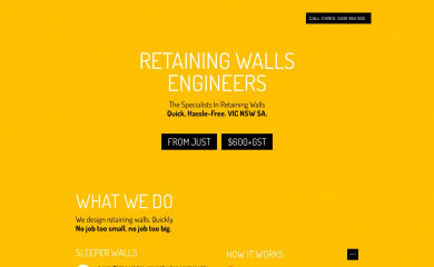 retwall.com.au screenshot