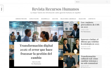 revistarecursoshumanos.com screenshot