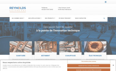 reynolds-cuivre.fr screenshot