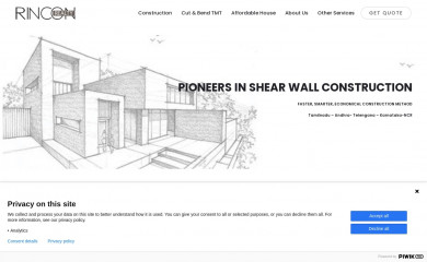 rinconrealty.in screenshot