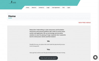 riskauction.org screenshot