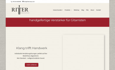 ritteramps.de screenshot