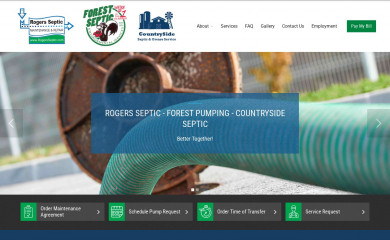 rogersseptic.com screenshot