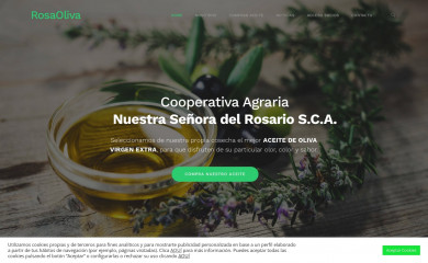 rosaoliva.es screenshot