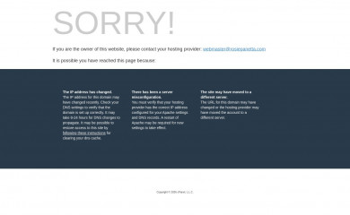 rosiepanetta.com screenshot