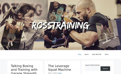 rosstraining.com screenshot