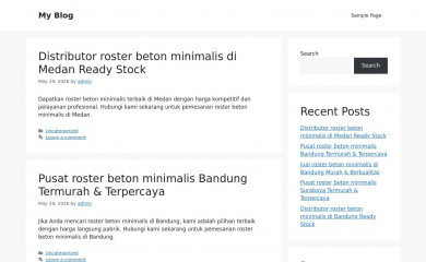 rosterbetonminimalis.my.id screenshot