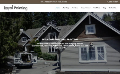 royalpaintingwa.com screenshot