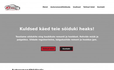 rtcarservice.ee screenshot