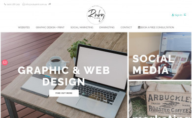 rubypink.com.au screenshot