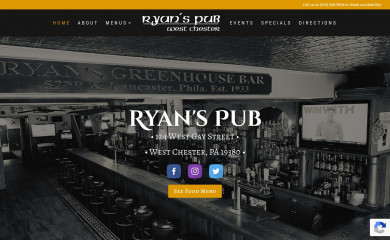 ryans-pub.com screenshot