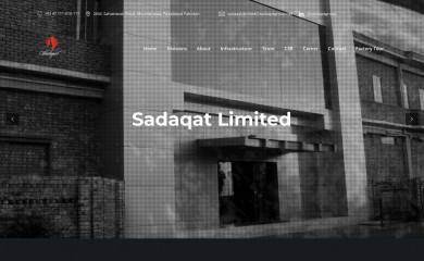 sadaqatgroup.com screenshot