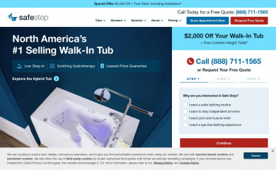 safesteptubs.com screenshot