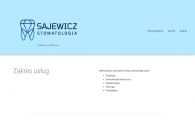sajewicz.wroclaw.pl screenshot