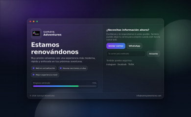 samayadventures.com screenshot