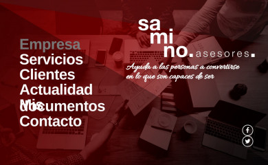 saminoasesores.com screenshot