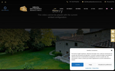 sanfaustinoresort.com screenshot