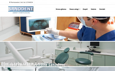 sanodent.pl screenshot