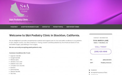 sapodclinic.com screenshot