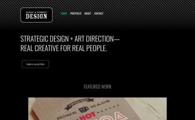 sarahforrestdesign.com screenshot