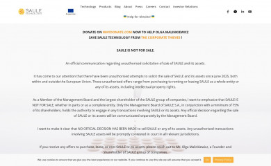 sauletech.com screenshot
