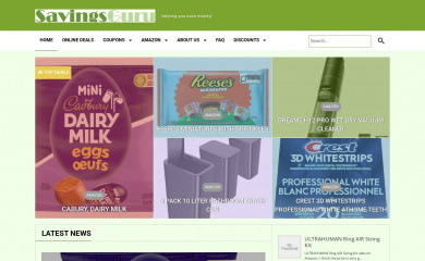 savingsguru.ca screenshot