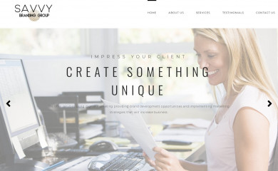 savvybrandinggroup.com screenshot