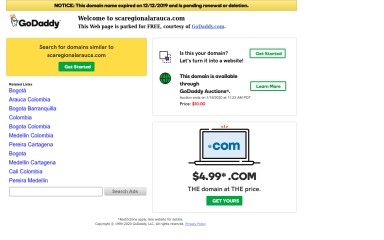 scaregionalarauca.com screenshot