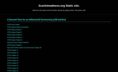 scarletmadness.org screenshot